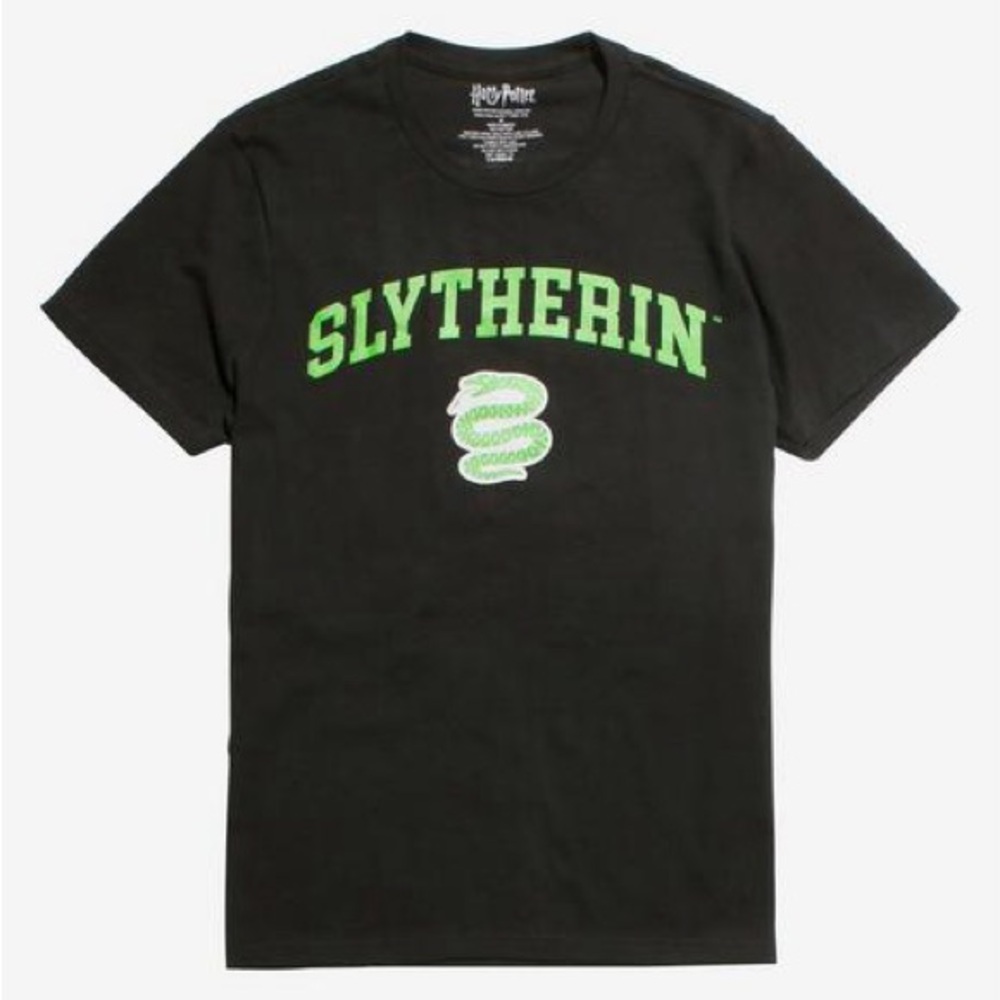 Harry Potter Slytherin Mascot T-Shirt – Hot Topic, Men's/Unisex Large 🐍🖤